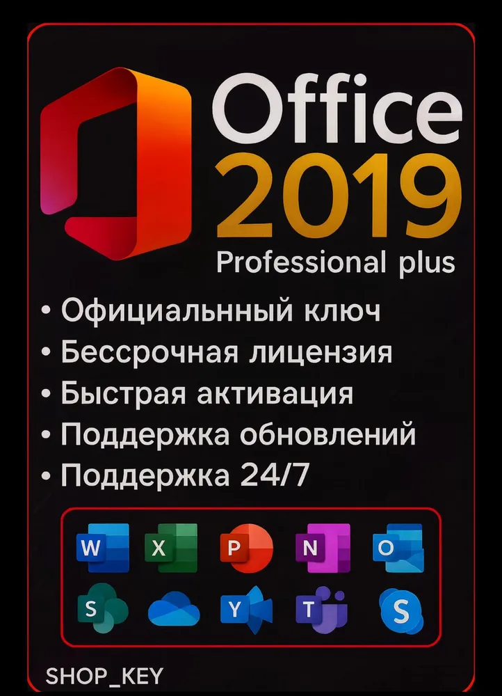 Microsoft Office 2019 Pro plus