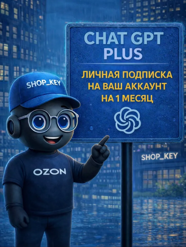 Chat GPT PLUS на 1 месяц