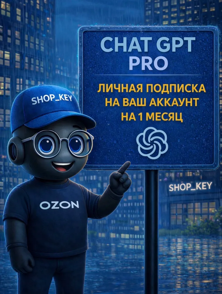 Chat GPT PRO на 1 месяц